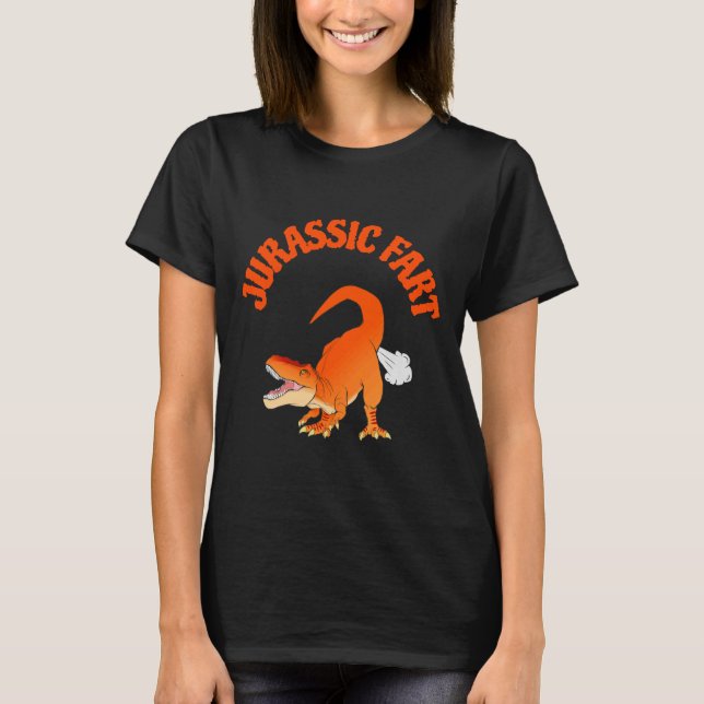 Camiseta Jurassic Fart (Anverso)