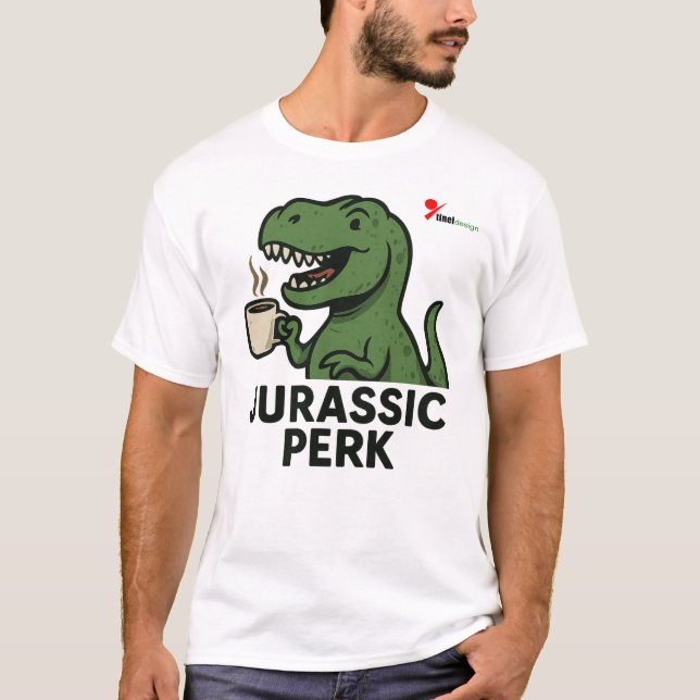 Camiseta Jurassic Perk (Anverso)