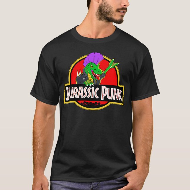 Camiseta Jurassic Punk  (Anverso)