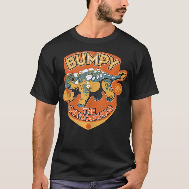 Camiseta Jurassic World Camp Cretaceous Bumpy El Anquilosau (Anverso)
