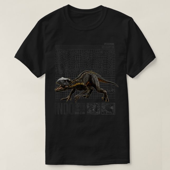 Camiseta Jurassic World Fallen Kingdom Indoraptor Bebe (Diseño del anverso)