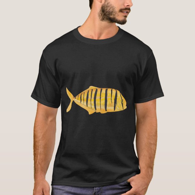 Camiseta Jurel dorado-Gnathanodon speciosus (Anverso)