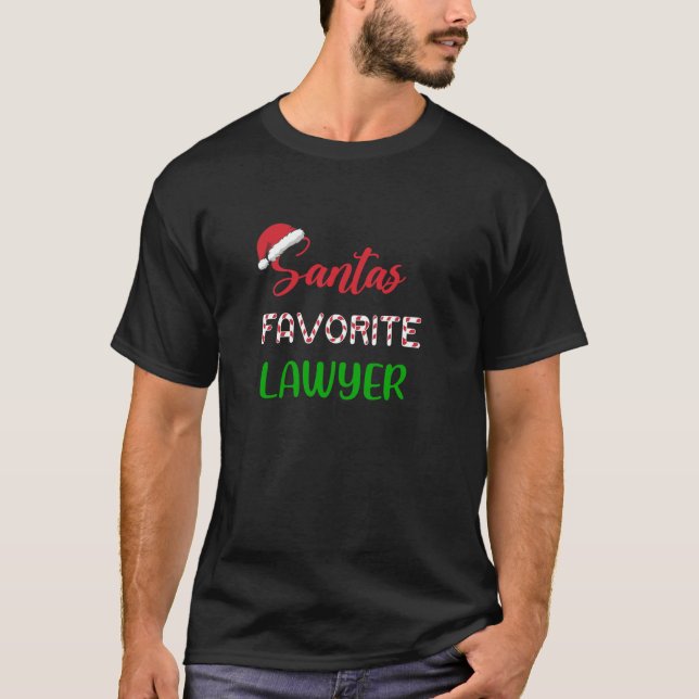 Camiseta Jurista favorita de Santa Lucía Navidades de Pajam (Anverso)