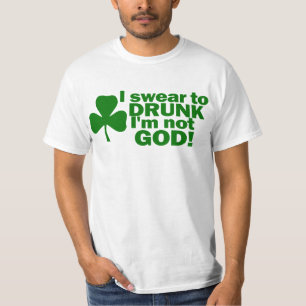 Camiseta Juro a borracho yo no soy dios