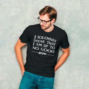 Camiseta "Juro solemnemente que no estoy a favor de nada bu