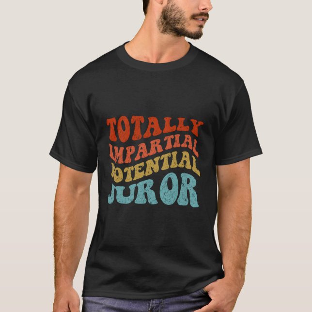 Camiseta Juror potencial totalmente inpial (Anverso)