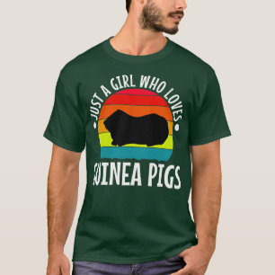 Camiseta Just A Girl Who Love Guinea Pigs811