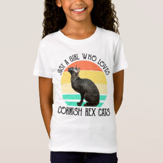 Camiseta Just A Girl Who Loves Cornish Rex Cats