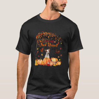 Camiseta Just A Girl Who Loves Fall And Jack Russell Dog  A