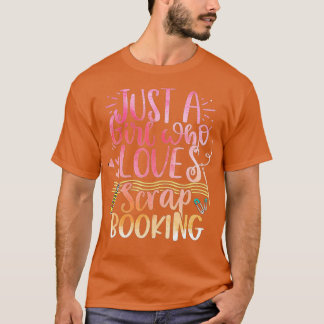 Camiseta just a girl who loves scrapbooking-gigapixel-stand