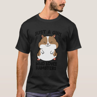 Camiseta Just A Who Loves Hamsters