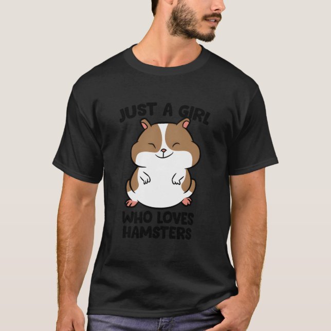 Camiseta Just A Who Loves Hamsters (Anverso)