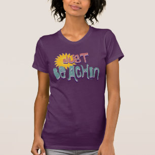 Camiseta Just Beachin Multi