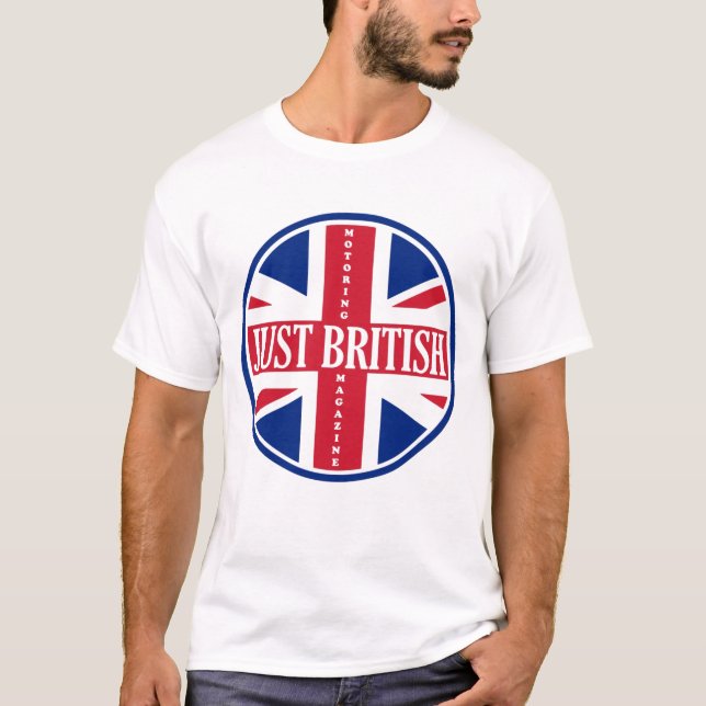 Camiseta Just British Large Logo T-Shirt (Anverso)