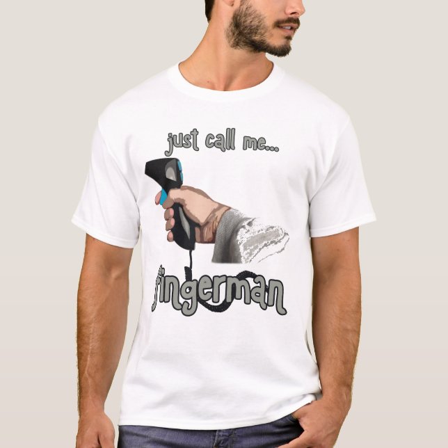 Camiseta Just call me fingerman (Anverso)