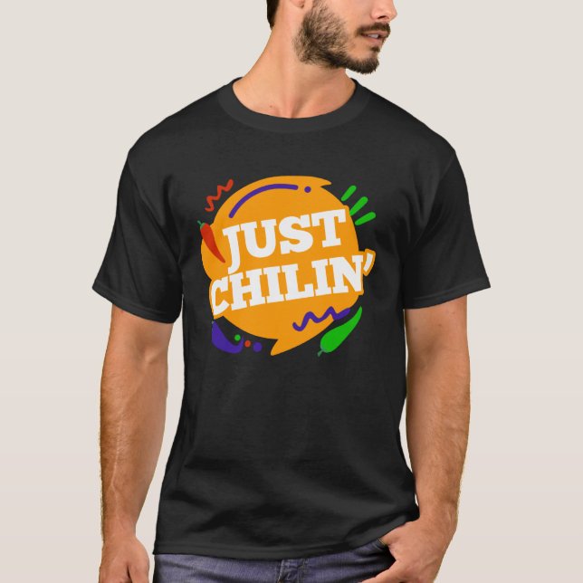 Camiseta Just Chili n  Chilli for spicy fans (Anverso)