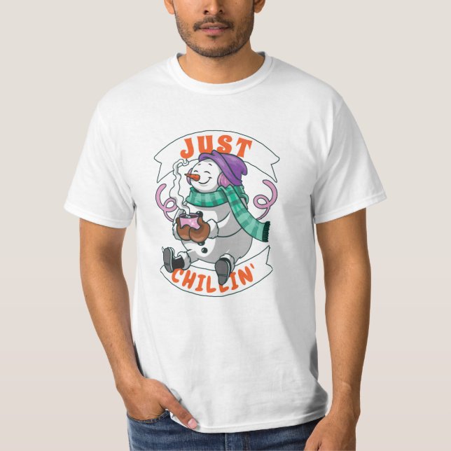 Camiseta Just Chillin (Anverso)