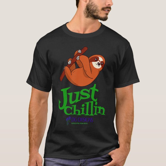 Camiseta Just Chillin by The Fallible Man Designs (Anverso)