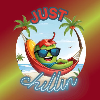Camiseta Just Chillin Chili Hammock Beach