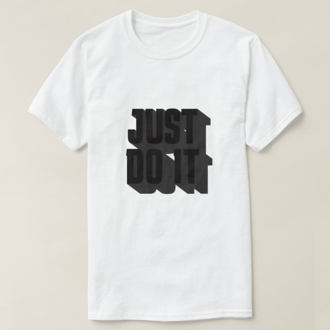 CAMISETA JUST DO IT 3D BOLD TEE (Diseño del anverso)
