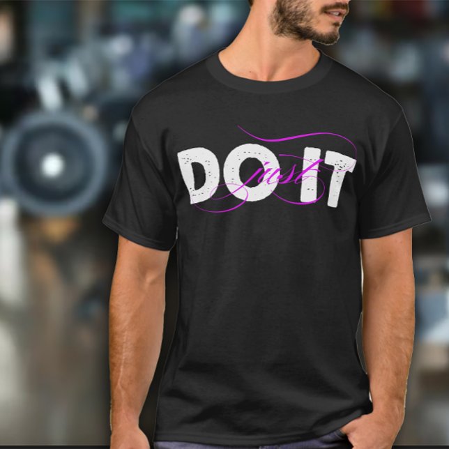 Camiseta Just DO IT Ejercicios para Hombres (Subido por el creador)