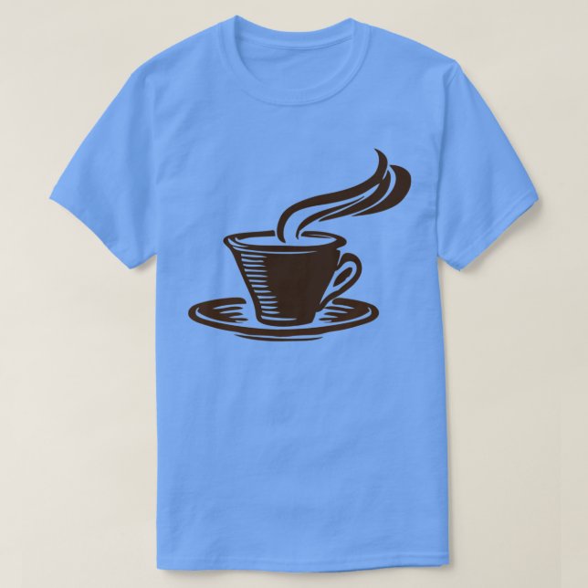 Camiseta Just for Coffe Loers New Style (Diseño del anverso)