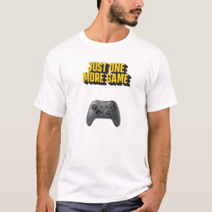 Camiseta Just One More Game Funny Video Gamer T-Shirt