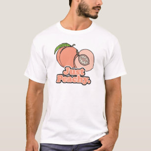 Camiseta Just Peachy Peach