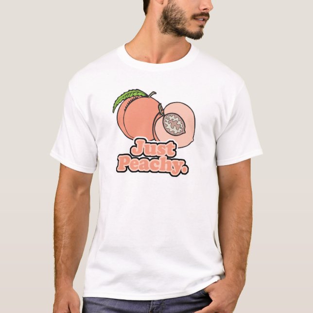 Camiseta Just Peachy Peach (Anverso)