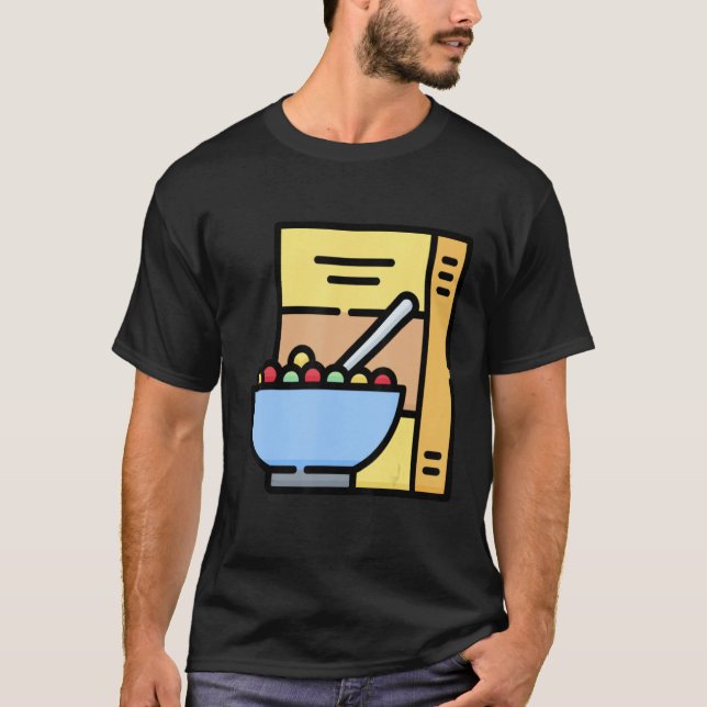 Camiseta Just Really Like Breakfast Cereal OK Cereal 1 (Anverso)