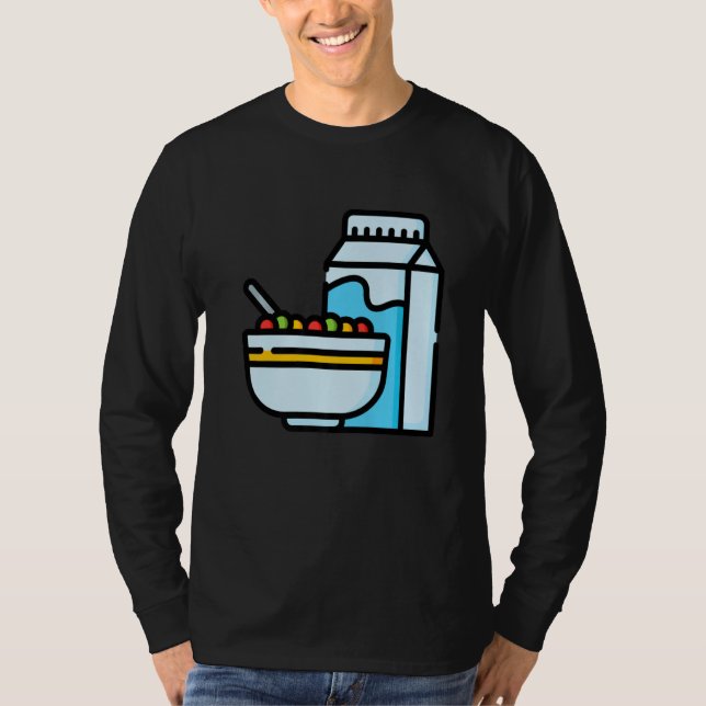 Camiseta Just Really Like Breakfast Cereal OK Cereal   1 (Anverso)