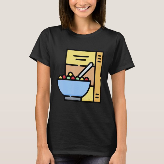 Camiseta Just Really Like Breakfast Cereal OK Cereal 1 (Anverso)