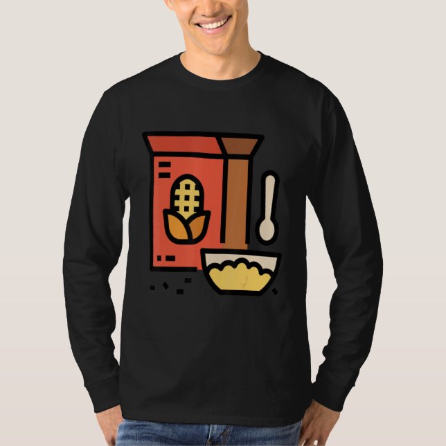 Camiseta Just Really Like Breakfast Cereal OK Cereal 4 (Anverso)