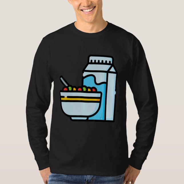 Camiseta Just Really Like Breakfast Cereal OK Cereal 5 (Anverso)