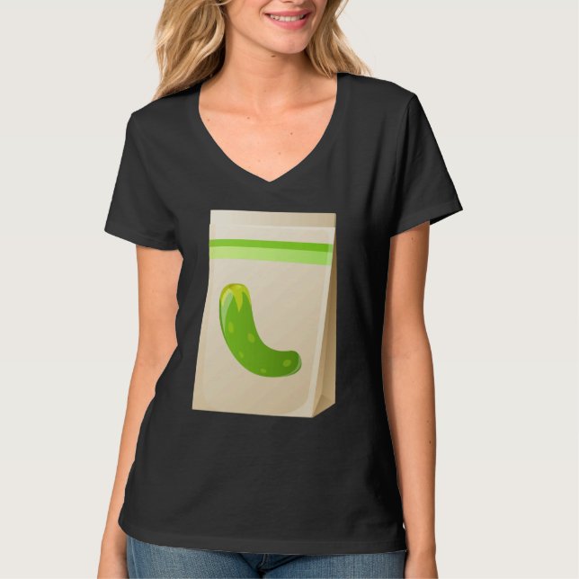 Camiseta Just Really Like Cucumbers Cucumber Pickle Vegetab (Anverso)