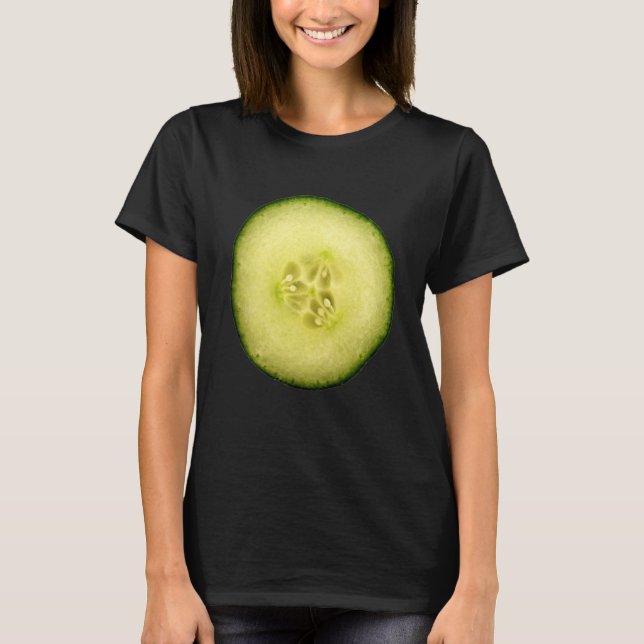 Camiseta Just Really Like Cucumbers Cucumber Pickle Vegetab (Anverso)