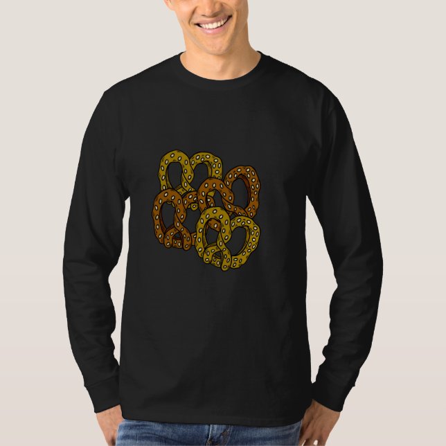 Camiseta Just Really Like Pretzels Pretzel  9 (Anverso)