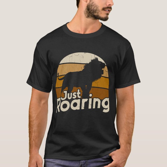 Camiseta Just Roaring (Anverso)