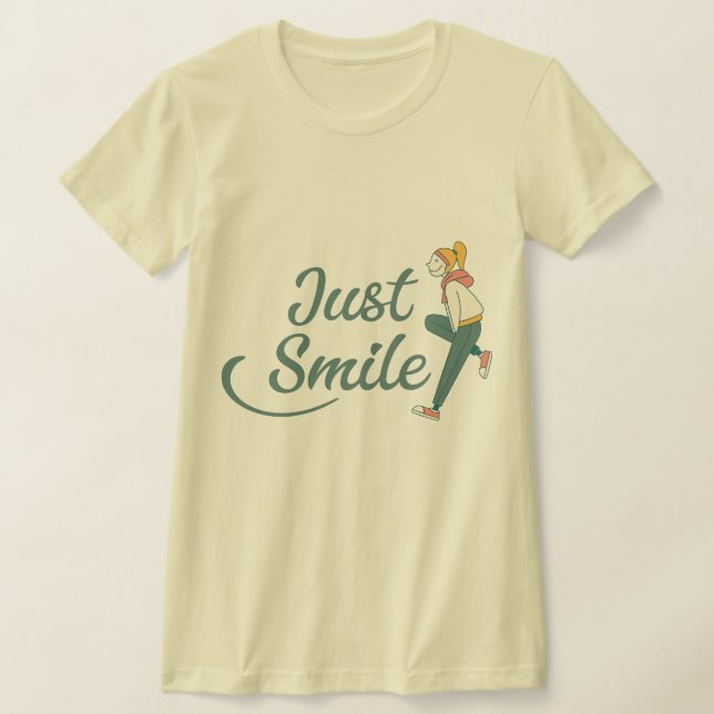 Camiseta Just Smile (Distribución)