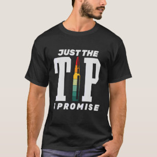 Camiseta Just the Tip Veteran Retirado Soldado Patriótico