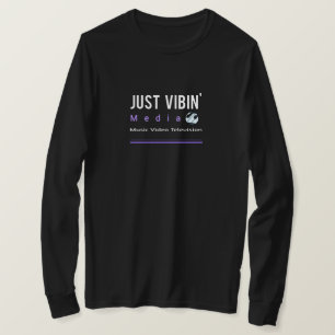 Camiseta Just Vibin' Media