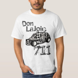 Camiseta justa de Don Lajoie Danbury Racearena B&W