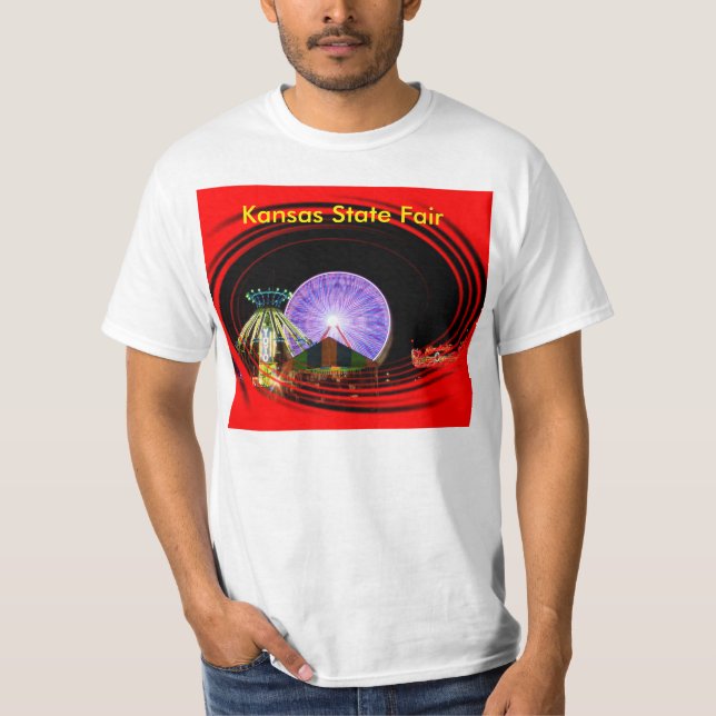 Camiseta justa del paseo del estado de Kansas (Anverso)