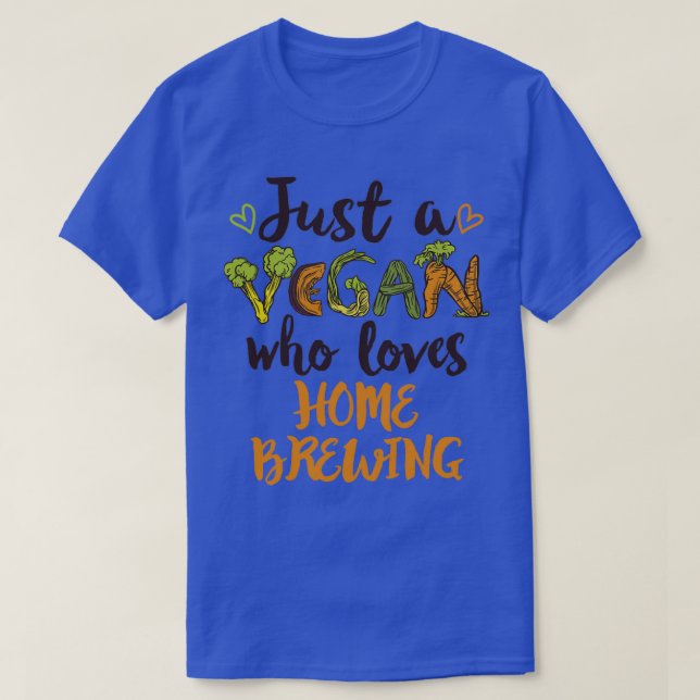 Camiseta Juste un vgtalien qui aime le cadeau de brassage m (Diseño del anverso)