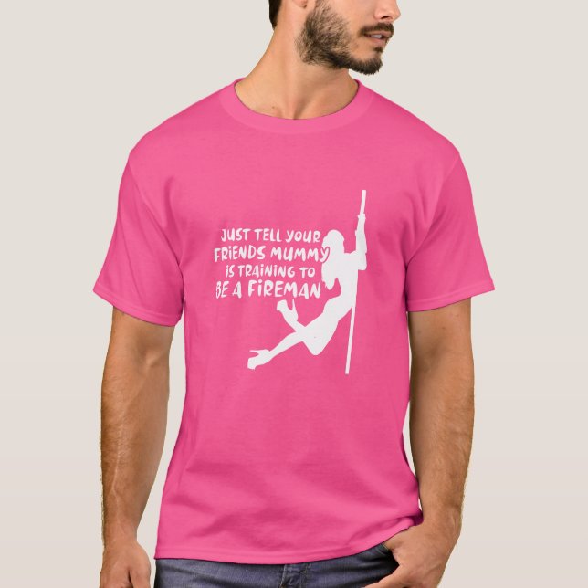 Camiseta Justell Your Friends Mummy Israel Fireman frien (Anverso)