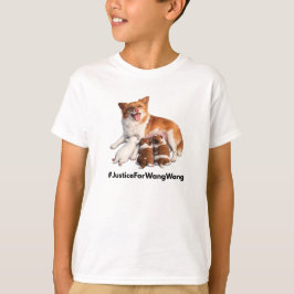 Camiseta Justice for Wang Wang
