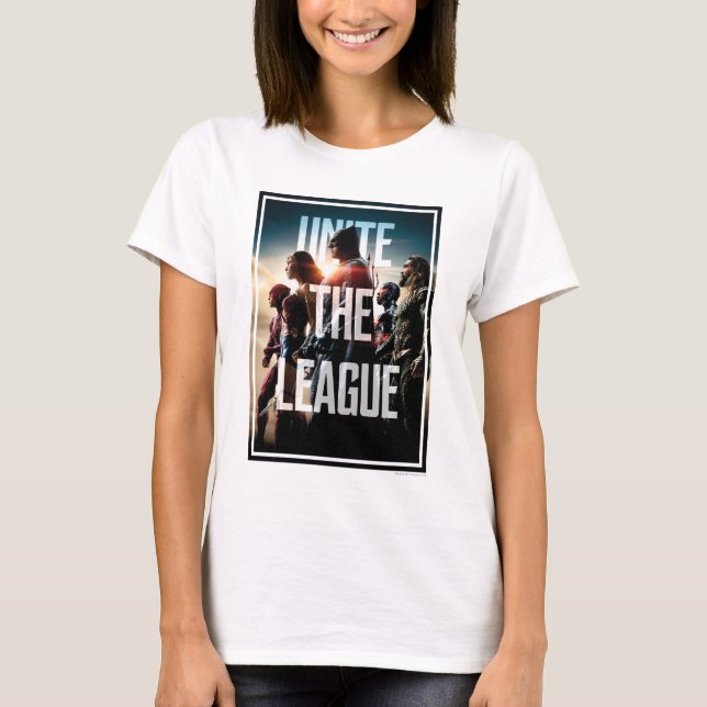 Camiseta Justice League | Unite The League (Anverso)