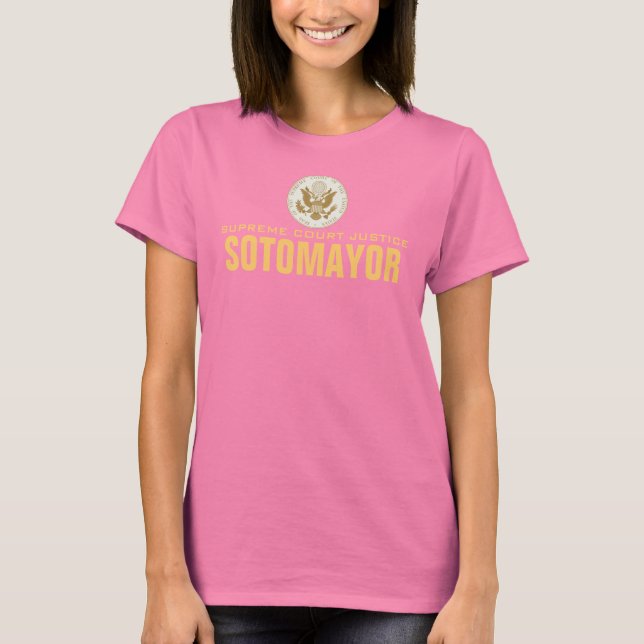 Camiseta Justice Sotomayor (Anverso)