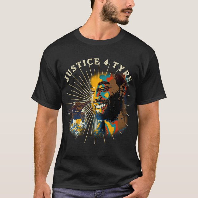 Camiseta Justicia 4 Neumático (Anverso)