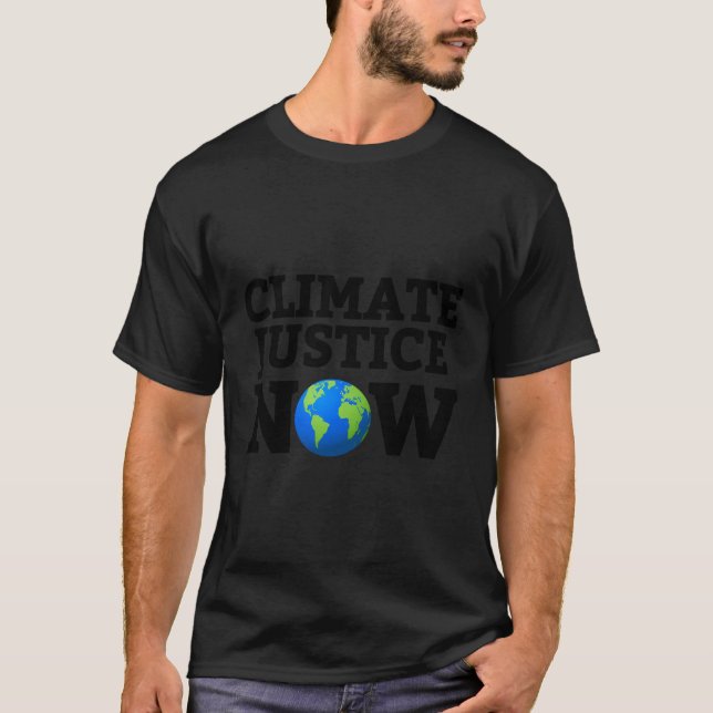 Camiseta Justicia climática ahora (Anverso)